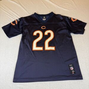 Reebok Chicago Bears Matt Forte 22 Jersey Youth XL Navy Blue NFL Team Apparel